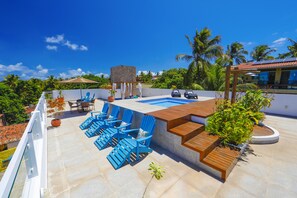 Piscina na cobertura