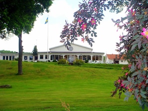 Overnatningsstedets facade