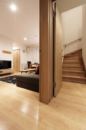 Interior entrance