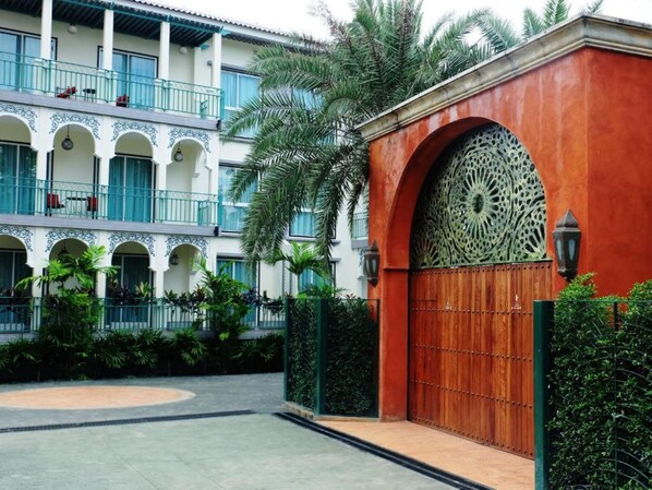 Fachada da propriedade