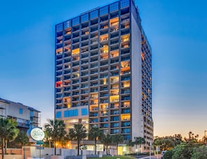 Front of property – evening/night