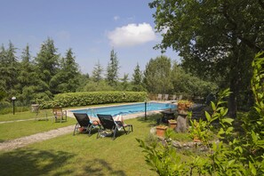 Schwimmbad des Ferienhauses