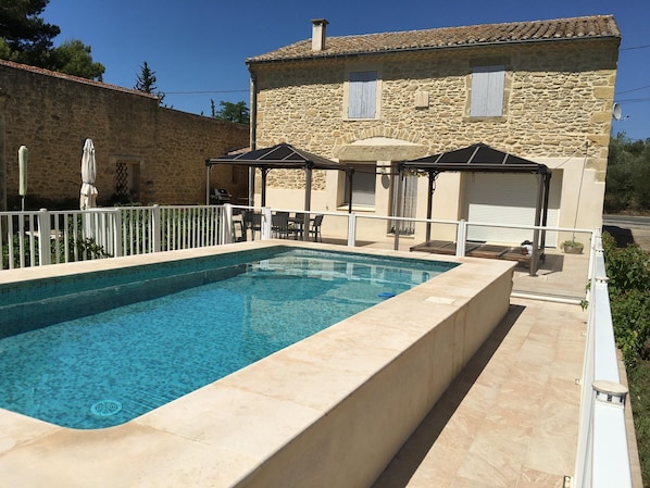 Piscine maison de vacances