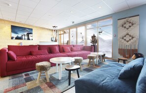 Sala de estar en el lobby