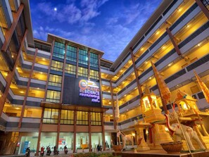 Front of property - evening/night