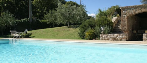 Piscine maison de vacances