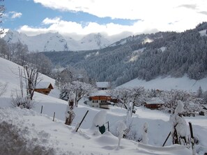 Vista casa de vacaciones [invierno]