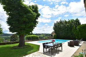 Piscine maison de vacances