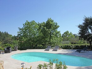 Schwimmbad des Ferienhauses