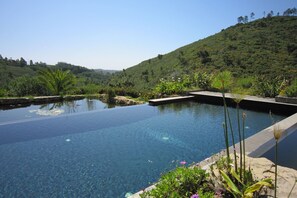 Schwimmbad des Ferienhauses