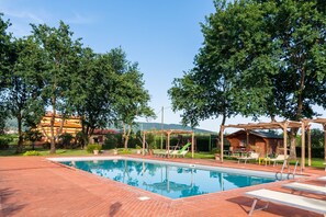 Schwimmbad des Ferienhauses
