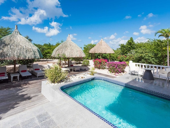 Piscine maison de vacances