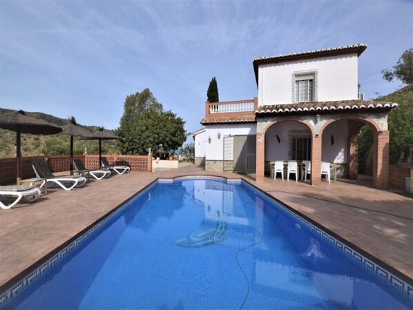 Piscine maison de vacances