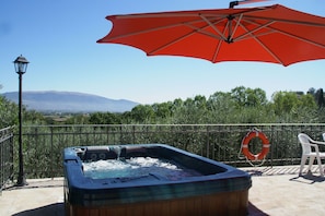 Schwimmbad des Ferienhauses