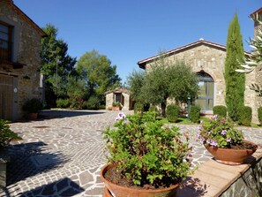 Außenseite Ferienhaus [Sommer]