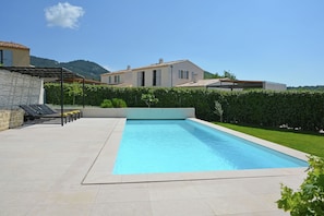 Piscine maison de vacances