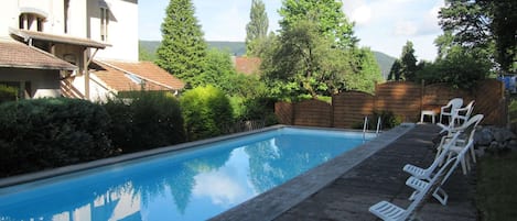 Schwimmbad des Ferienhauses