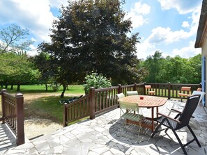 Vue de la maison de vacances [été]