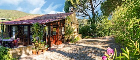 Außenseite Ferienhaus [Sommer]