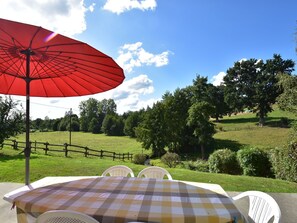 Vue de la maison de vacances [été]