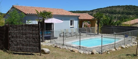 Piscine maison de vacances