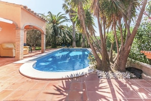 Schwimmbad des Ferienhauses
