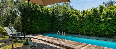 Piscine maison de vacances