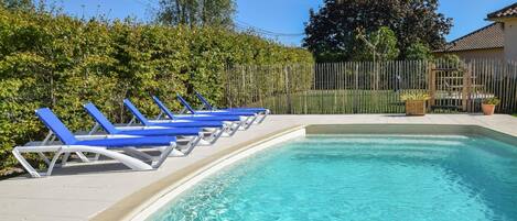 Schwimmbad des Ferienhauses