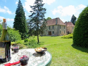 Vue de la maison de vacances [été]