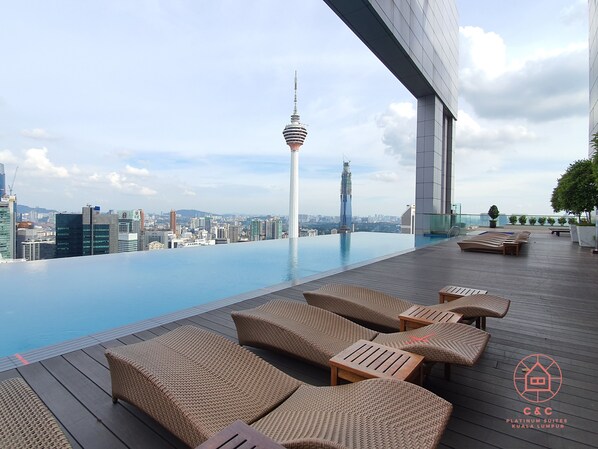 Takterrasspool