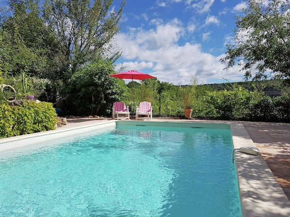 Piscine maison de vacances