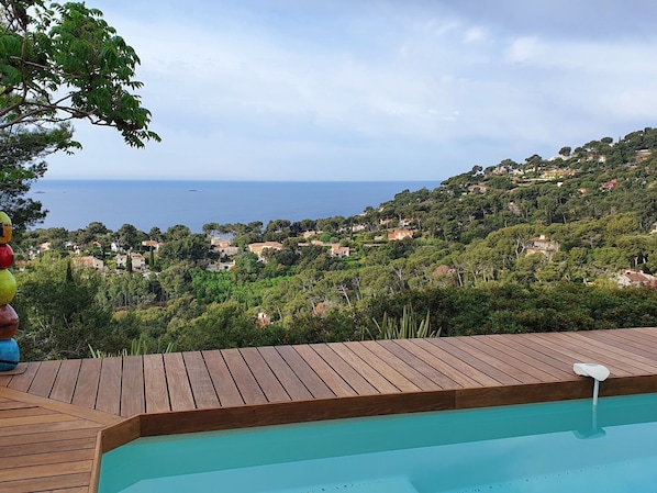 Piscine maison de vacances