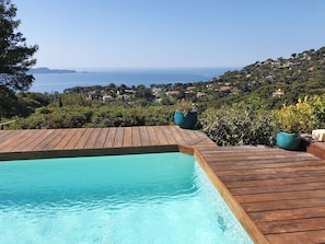 Piscine maison de vacances