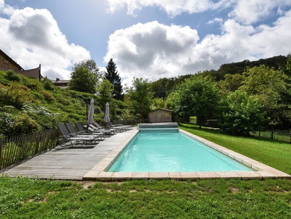 Piscine maison de vacances