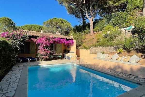 Piscine maison de vacances