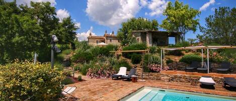 Piscine maison de vacances