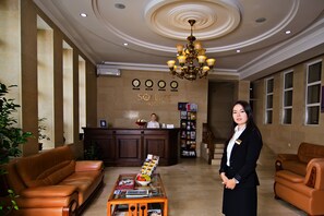 Interior entrance