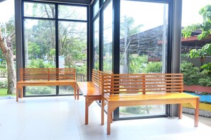 Lobby sitting area
