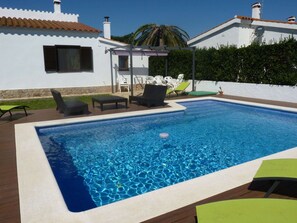 Piscine maison de vacances