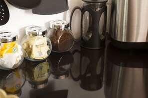 Kaffe och/eller kaffebryggare