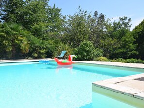 Piscine maison de vacances