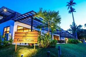 Front of property - evening/night