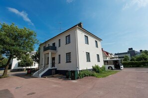 Voorkant van accommodatie