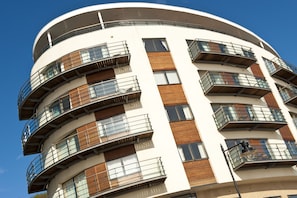 Fassade der Unterkunft