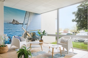 Lobby sitting area