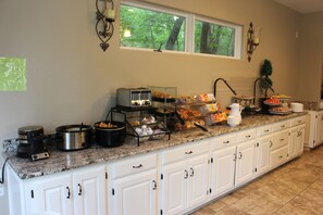 Breakfast buffet