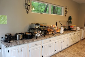 Breakfast buffet