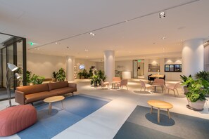 Sala de estar do lobby
