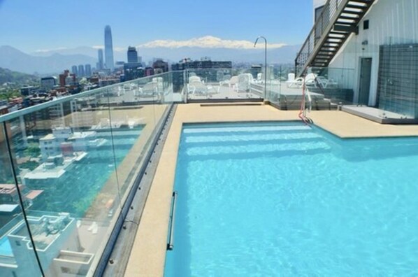 Piscina na cobertura