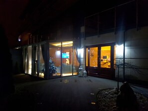 Entrada de la propiedad
